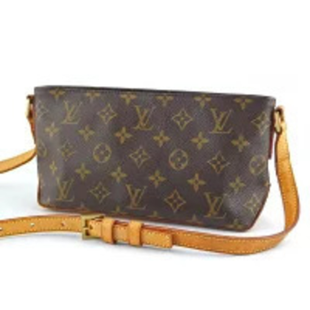 Louis Vuitton Trotteur Bag Monogram Shoulder Brown